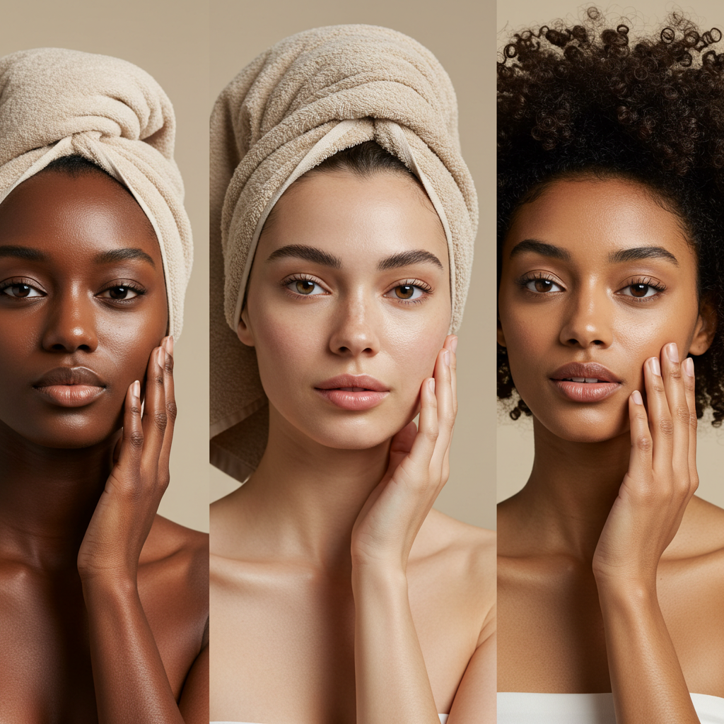 Skincare for different types of skin